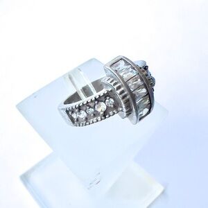 925 Sterling Silver Zircon Ring